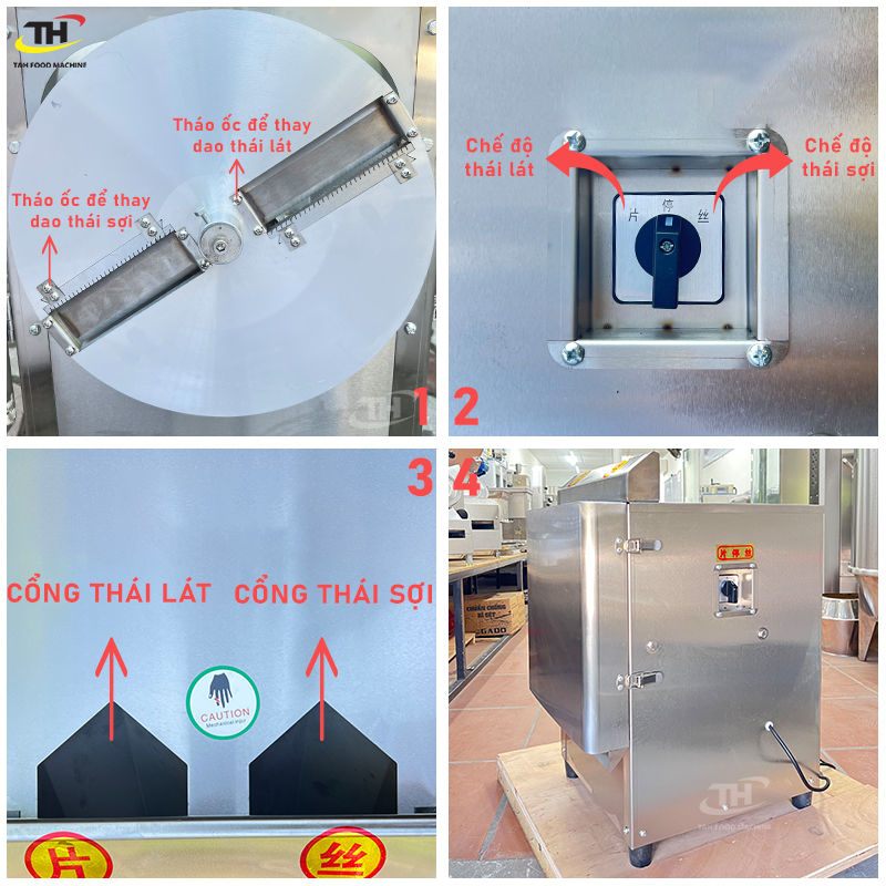 Máy thái rau củ QSP-20